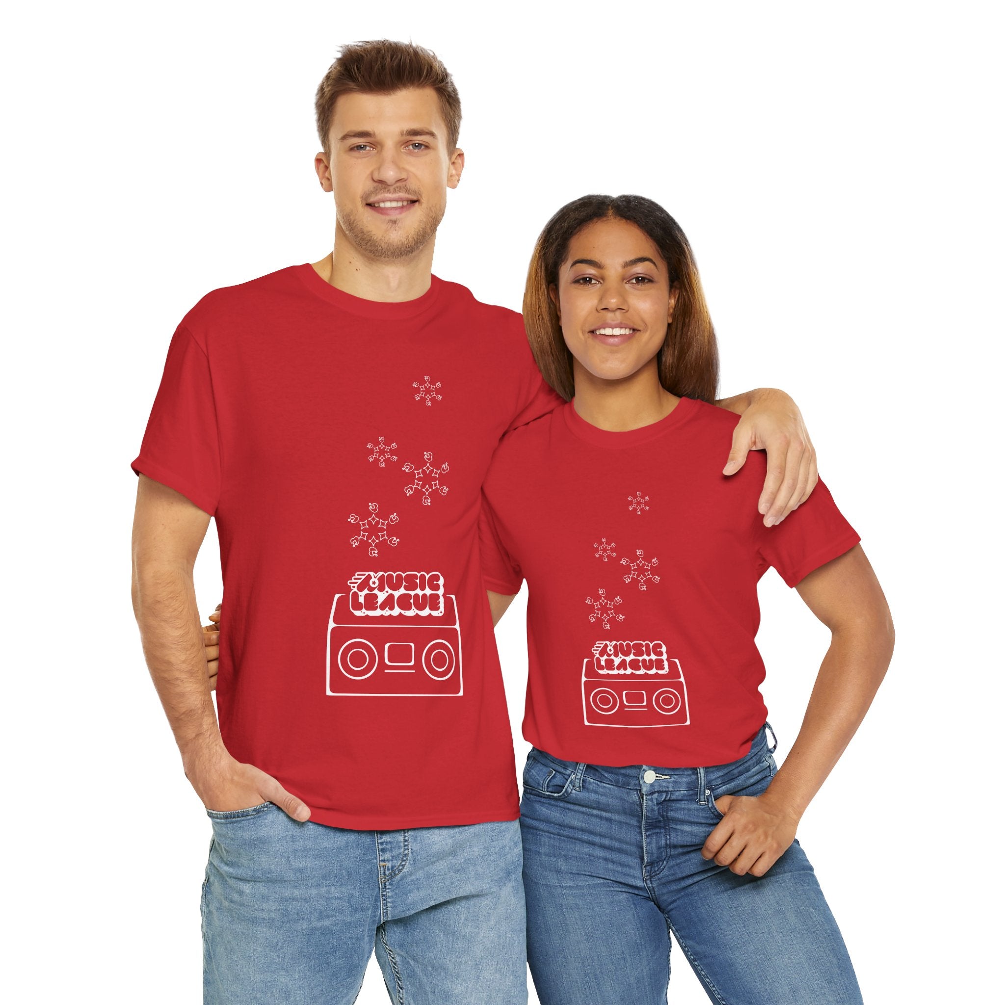 Retro Holiday Heavy Cotton T-shirt, Gildan, Unisex