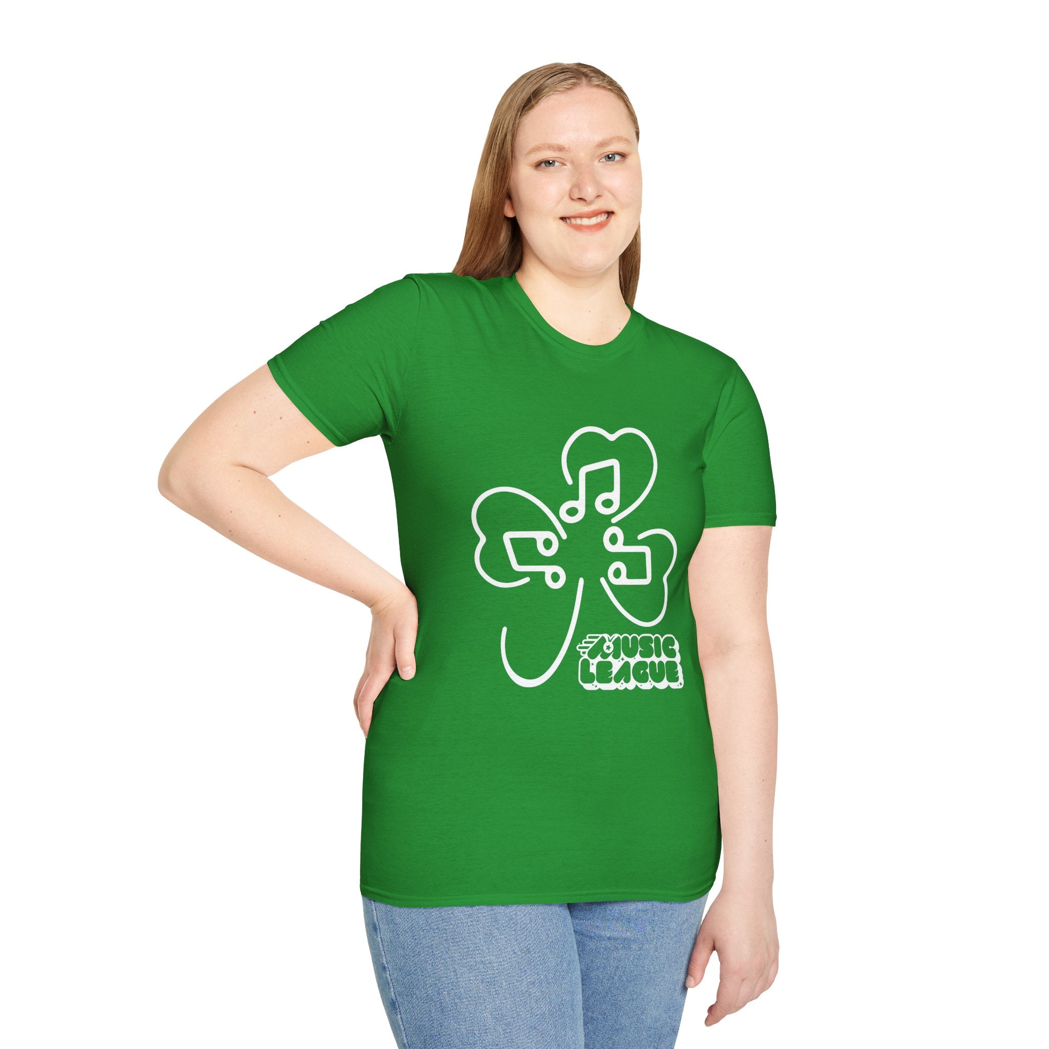 Big Shamrock T-Shirt, Gildan Softstyle, Unisex