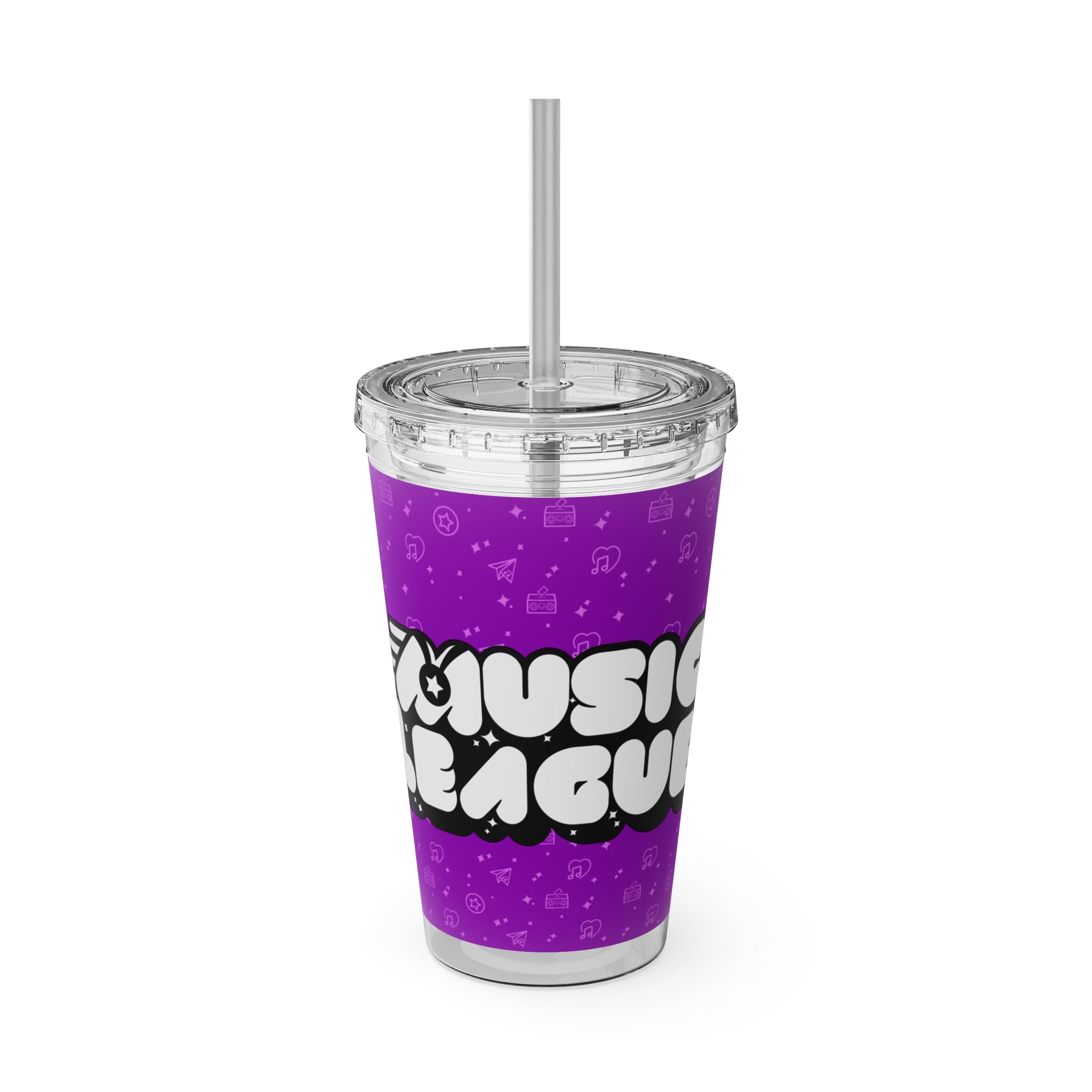 16oz Tumbler with Straw