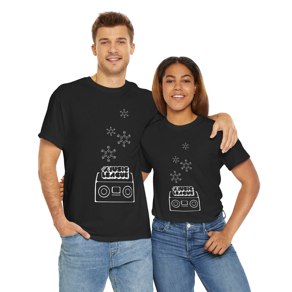 Retro Holiday Heavy Cotton T-shirt, Gildan, Unisex