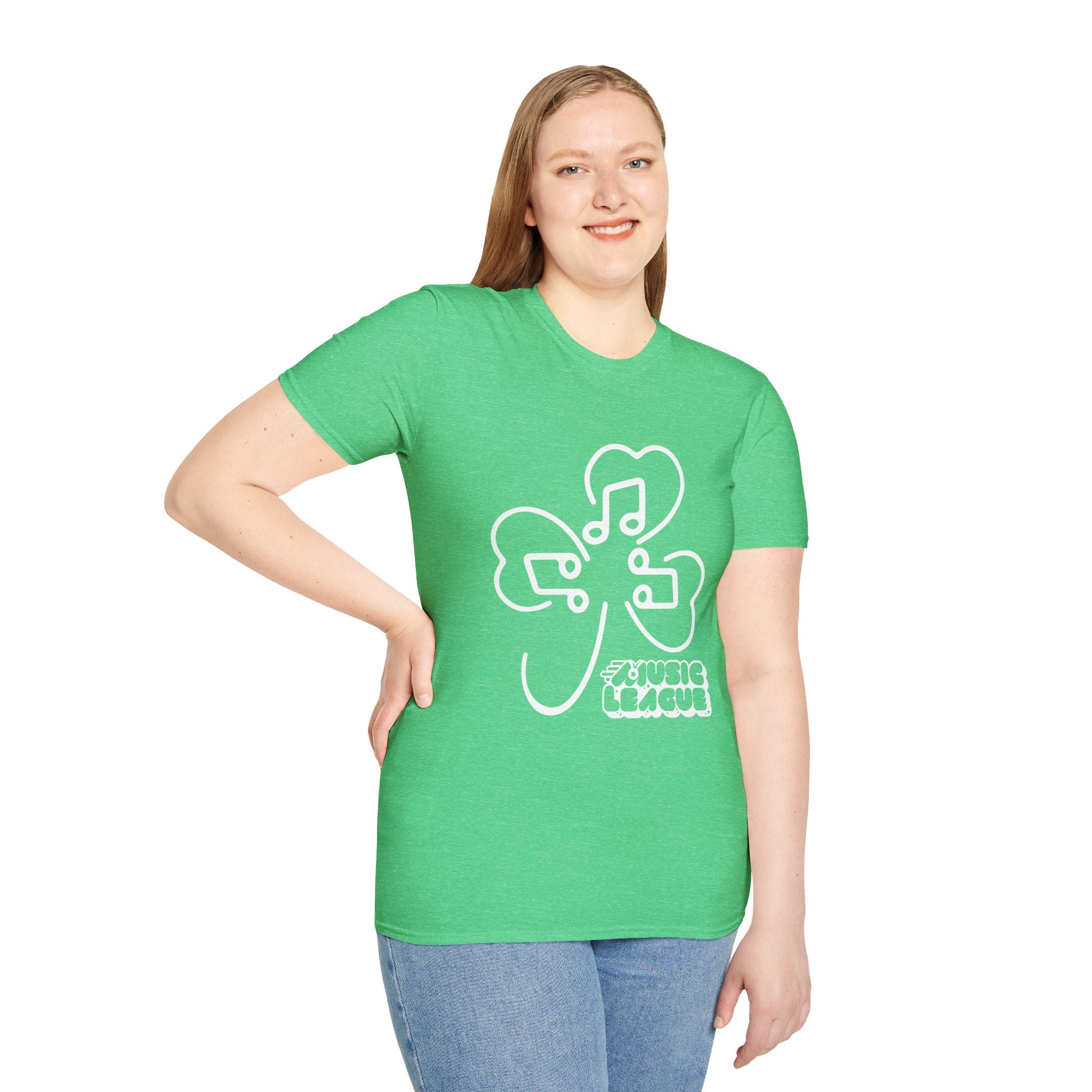Big Shamrock T-Shirt, Gildan Softstyle, Unisex