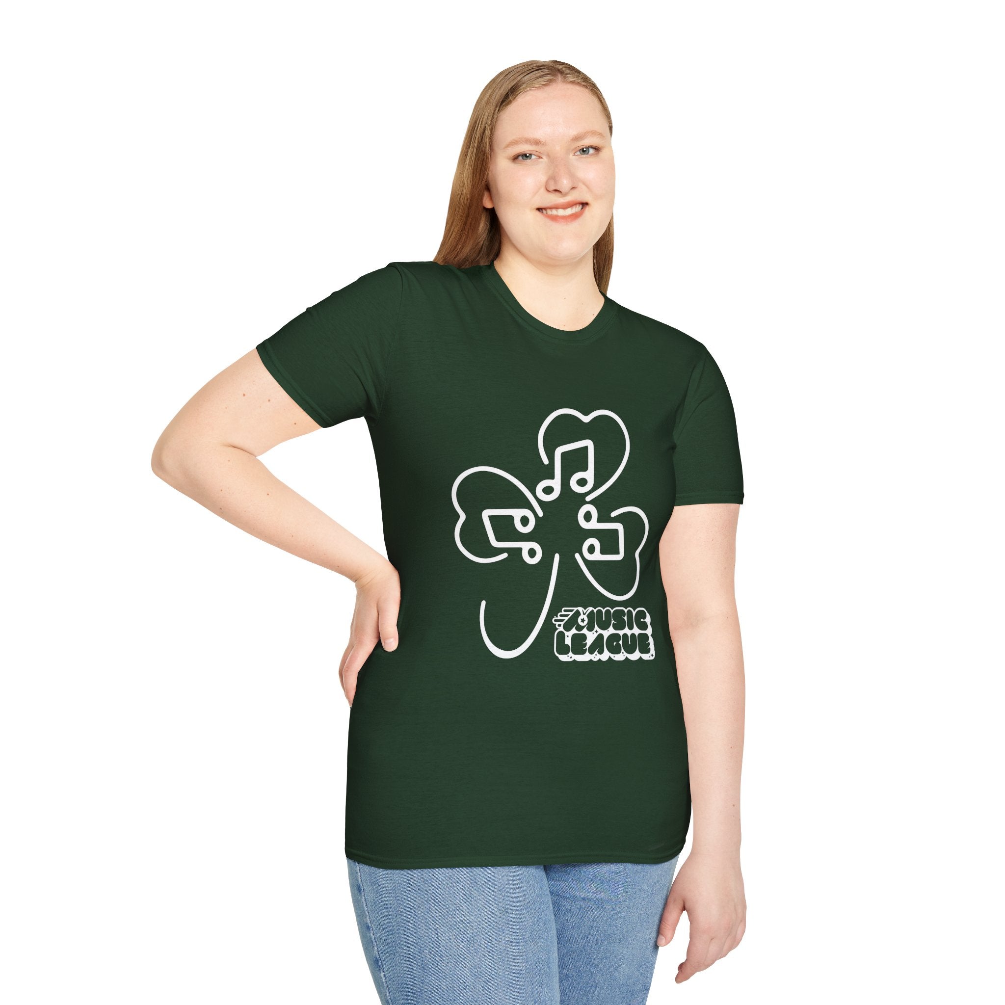 Big Shamrock T-Shirt, Gildan Softstyle, Unisex