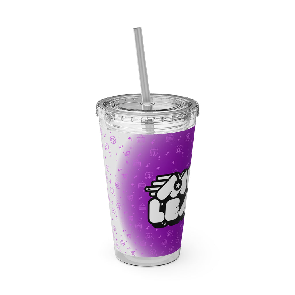 16oz Tumbler with Straw