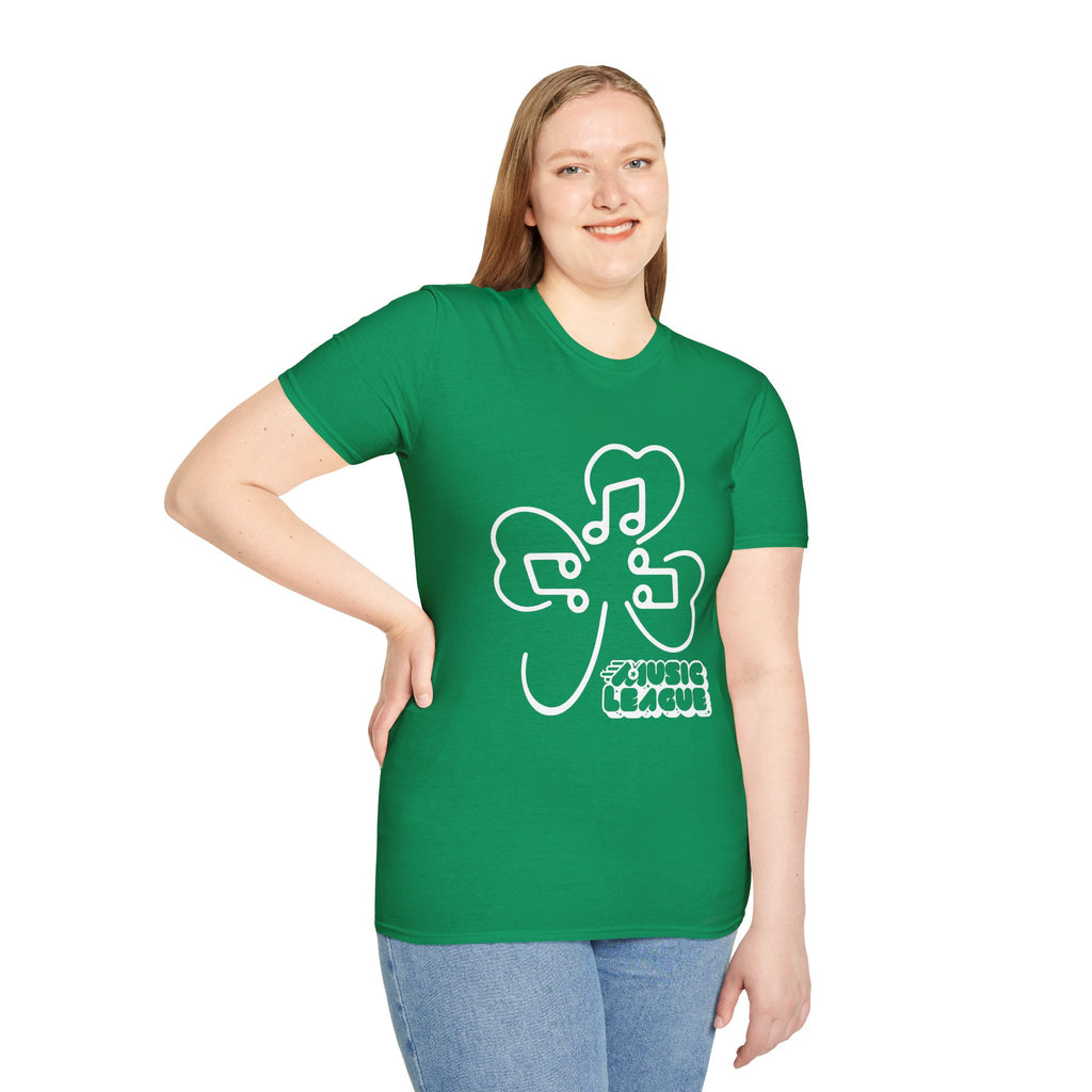 Big Shamrock T-Shirt, Gildan Softstyle, Unisex