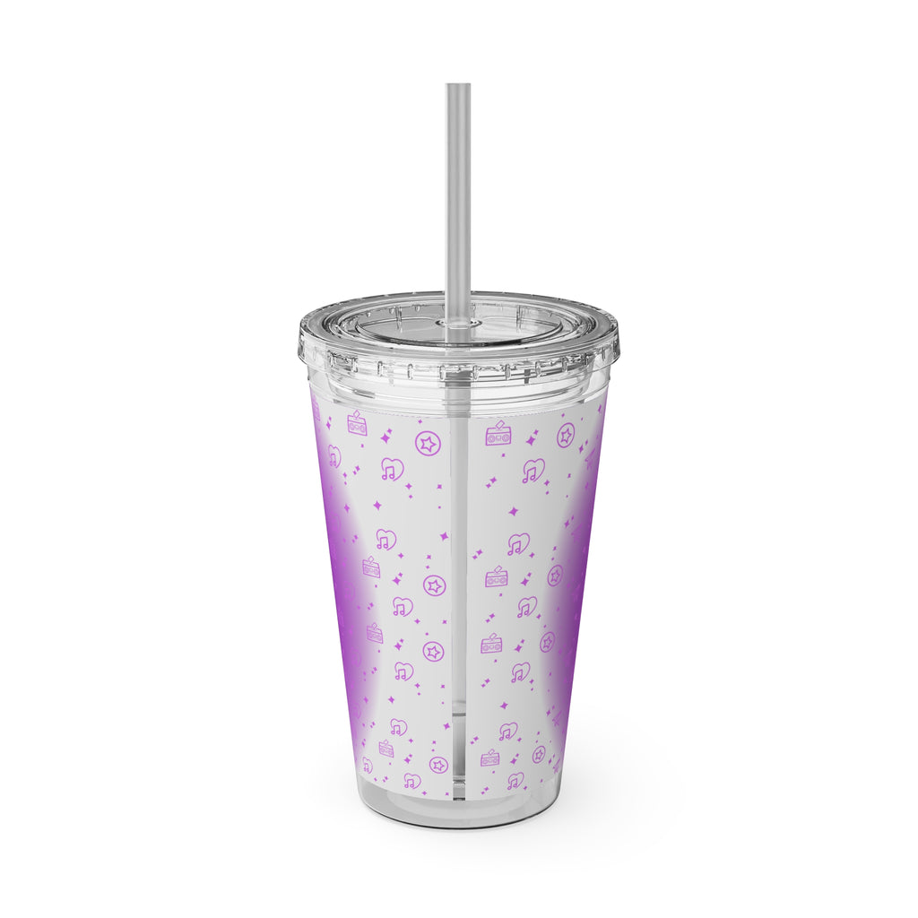 16oz Tumbler with Straw