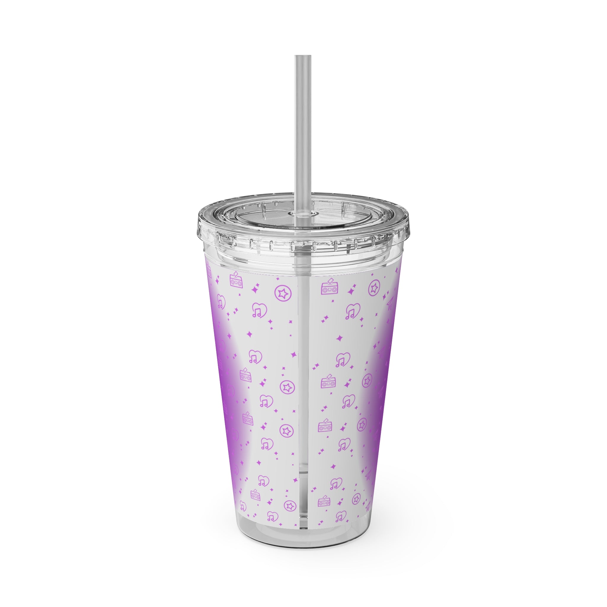 16oz Tumbler with Straw