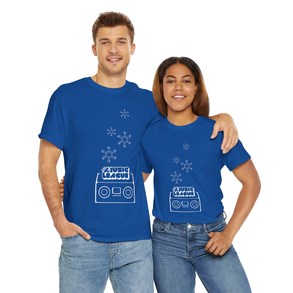 Retro Holiday Heavy Cotton T-shirt, Gildan, Unisex