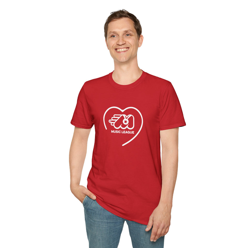Heart T-Shirt, Softstyle, Unisex