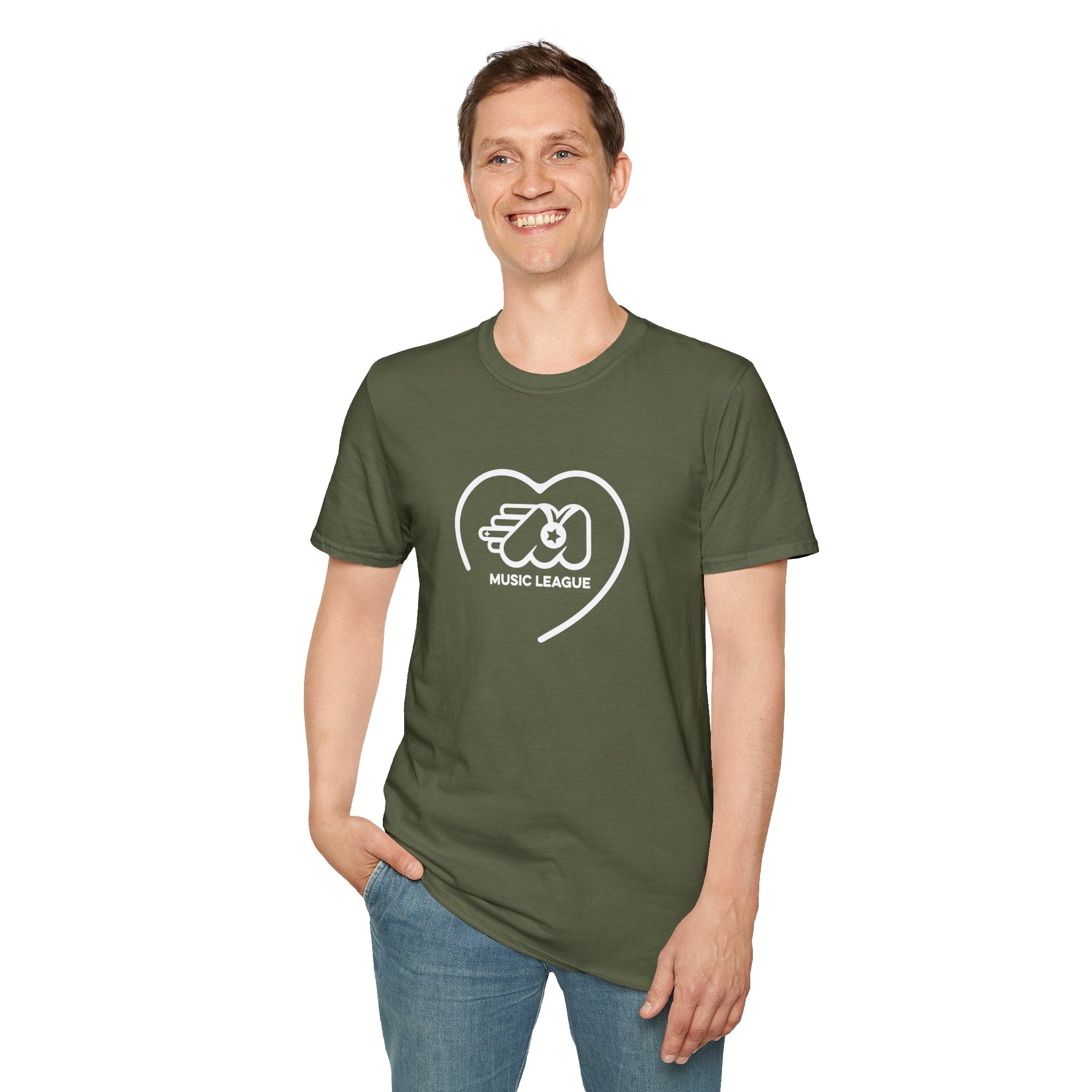 Heart T-Shirt, Softstyle, Unisex