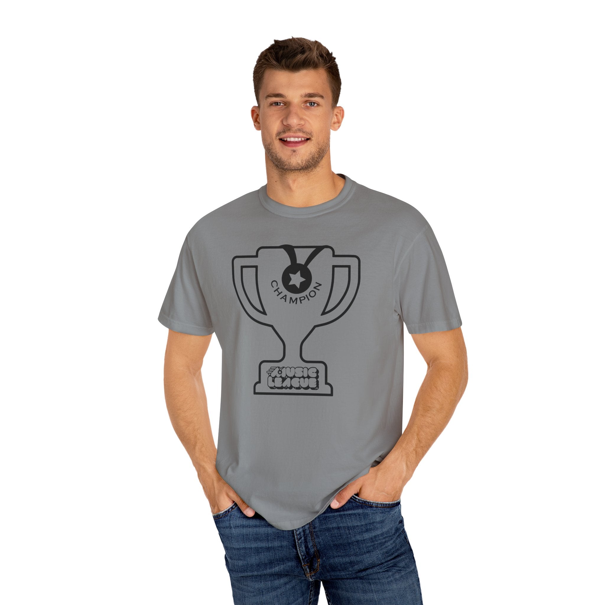 Champion Front T-Shirt, Comfort Colors, Unisex